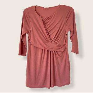 3/12$ Maternity 3/4 sleeved Top